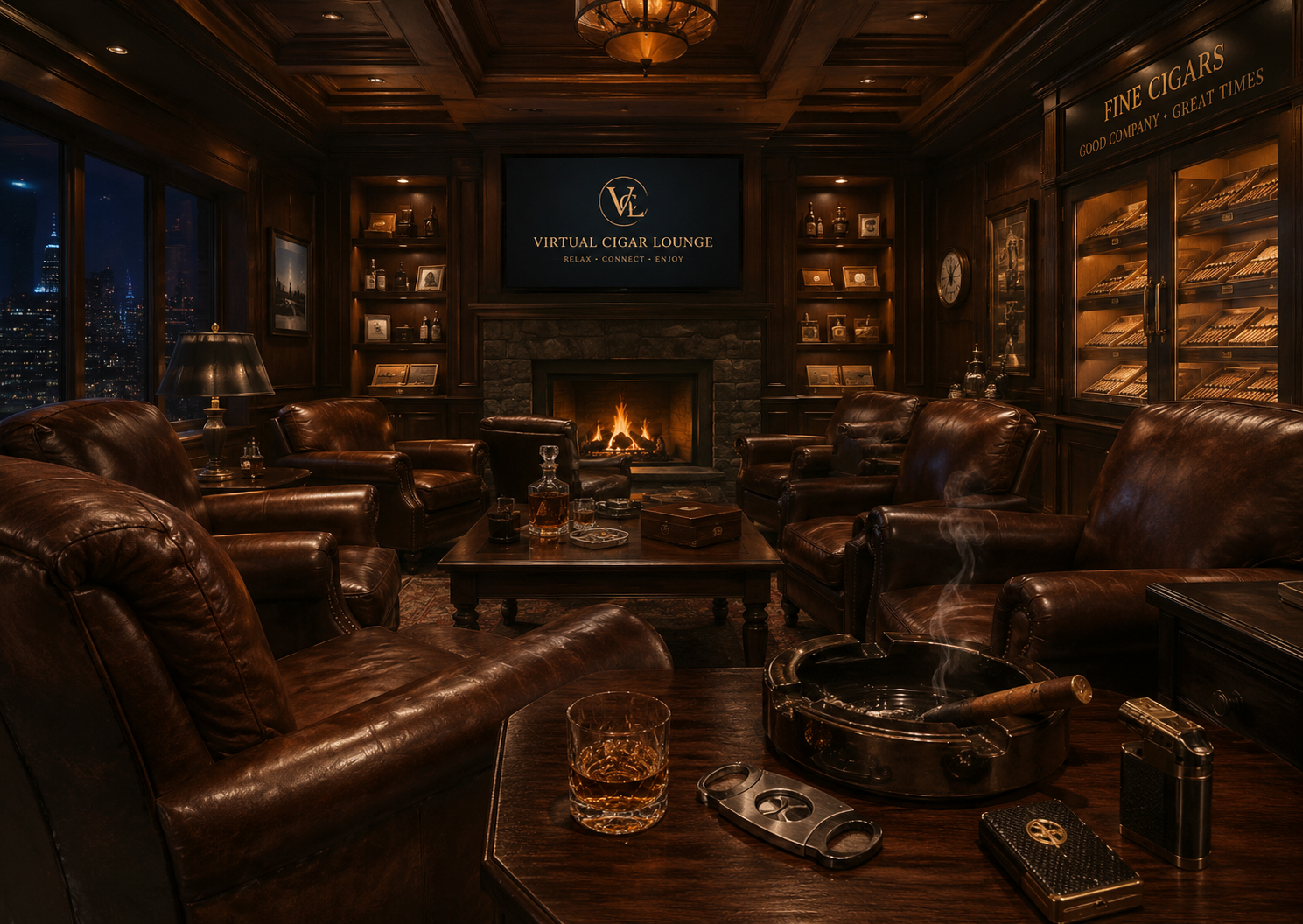 Virtual Cigar Lounge